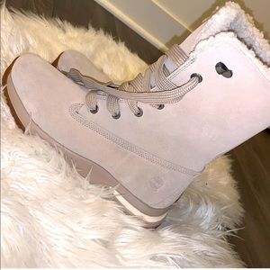 Gray timberland boots - Like new